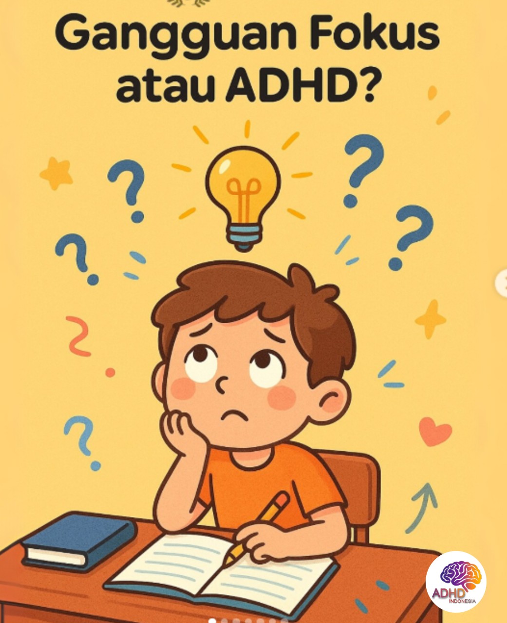 ADHD dan Kesulitan Fokus Anak: Edukasi untuk Keluarga di Kabupaten Fakfak
